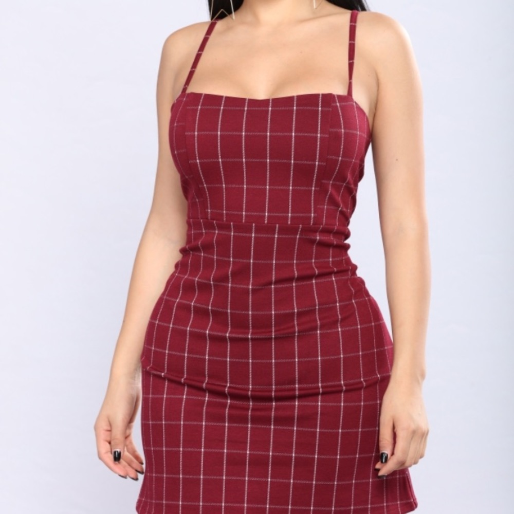 OC Plaid Dress